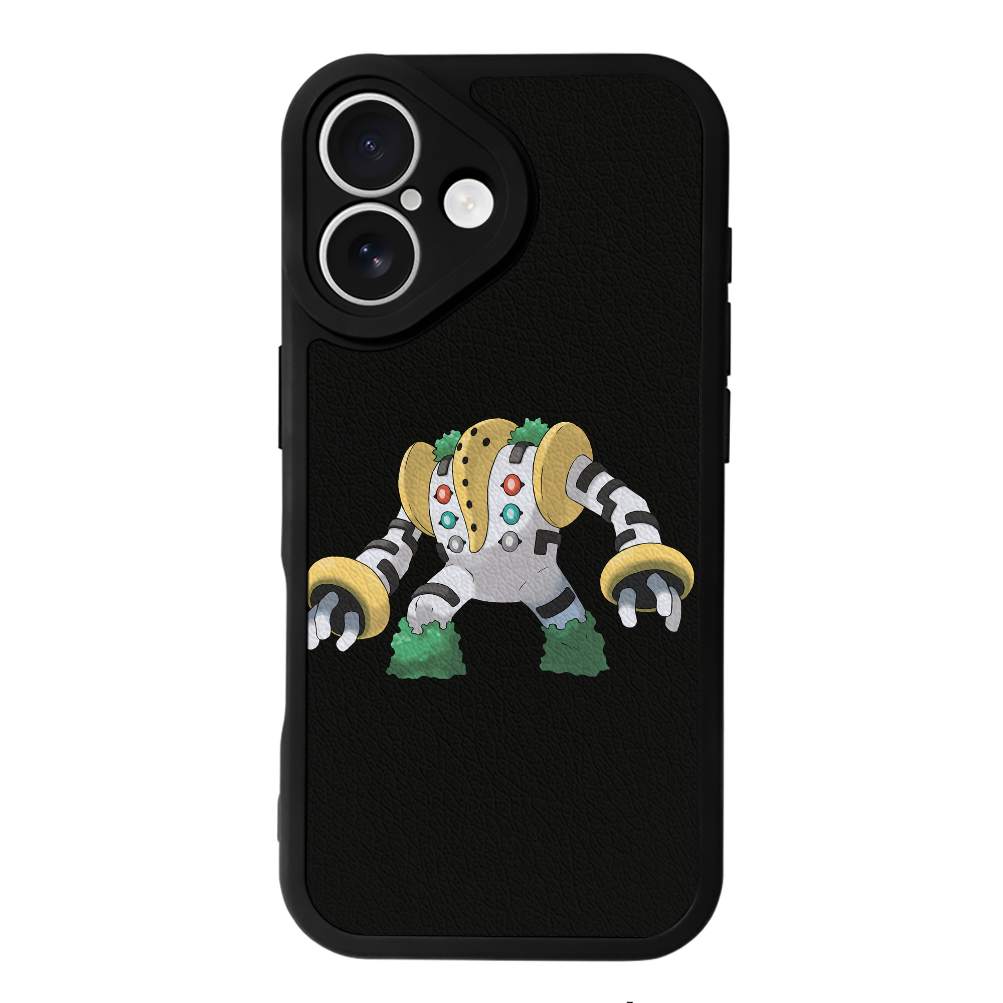 （画像用） ポケットモンスター Pokémon 【iPhone 16シリーズ対応】シリコンスマホケース（レザー調） 材質：シリコン